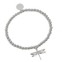 Muru Silver Dragonfly Bracelet