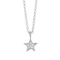 Muru Silver Tiny Star Necklace