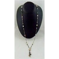 Multi-shaped bead necklace