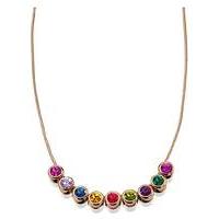 Multicolour Swarovski Crystal Necklace