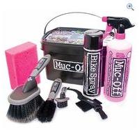 muc off 8 in 1 bicycle cleaning kit colour black