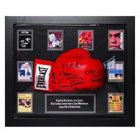 Muhammad Ali Opponents Signed Boxing Glove