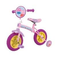 mv sports peppa pig 2 in 1 training bike 10 inch m04829