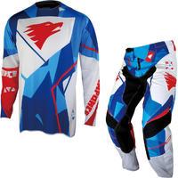 MX Force VTR4 Rock-S Motocross Jersey & Pants Blue Kit