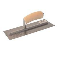 mxs2 plasterers finishing trowel wooden handle 1112 x 412in