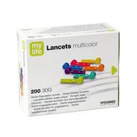 Mylife M/coloured Lancets