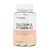 Myvitamins Calcium & Vitamin D3, 180 Tablets