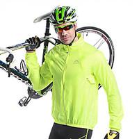 Mysenlan Cycling Jacket Men\'s Bike Jacket Tops Thermal / Warm Quick Dry Windproof Ultraviolet Resistant Rain-ProofElastane Bamboo-carbon