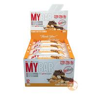 mybar 12 bars peanut butter crunch