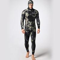 MYLEDI Men\'s 3mm Wetsuits Full Wetsuit Waterproof Thermal / Warm Wearable YKK Zipper Neoprene Diving Suit Long Sleeve Diving Suits-