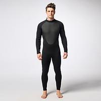 MYLEDI Men\'s 3mm Wetsuits Full Wetsuit Waterproof Thermal / Warm Wearable YKK Zipper Neoprene Diving Suit Diving Suits-Swimming Diving