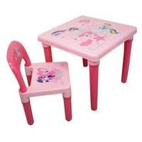 My Little Pony My First Activities Table/chair Set With Creative Kit (35pcs) (cmlp016)