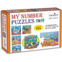 My Number Puzzles 1 To 10
