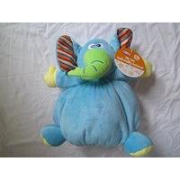 My Soft Puffy Animal Elephant (blue)