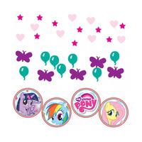 my little pony rainbow party confetti