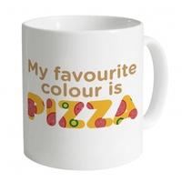 My Favourite Colour Is Pizza Mug