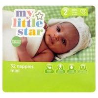 My Little Star Nappies Mini x32