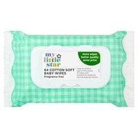 my little star fragrance free wipe x64