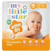 My Little Star Nappies Midi x30