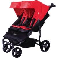 My Child Easy Twin Stroller- Red (New)