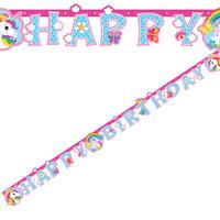 Mythical Unicorn Birthday Banner