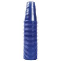 MyCafe Transluscent Blue Plastic 20cl Water Cups Pack of 1000