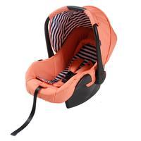 My Babiie Group 0 Car Seat in Coral with Blue Stripes