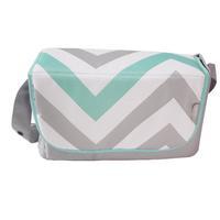 My Babiie Baby Changing Bag in Mint Chevron