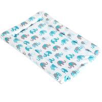 my babiie billie faiers nelly the elephant change mat in turquoise