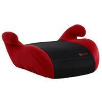 my child button booster seat in red and black