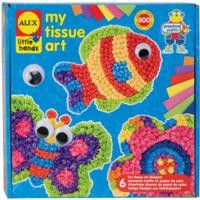 my tissue crinkle paper art kit