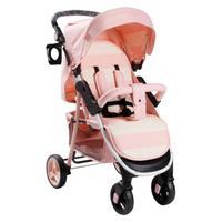 my babiie billie faiers mb30 pushchair in pink stripes