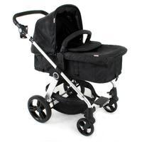 My Babiie MB150 2in1 Pushchair and Pram in Black Croc Print