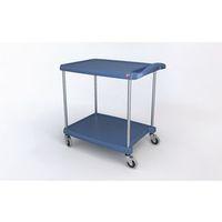 MYCART, BLUE WITH TWO 508 x 762MM SHELVES