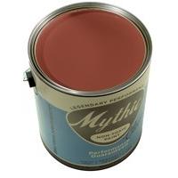 mythic interior acrylic latex eggshell red wall 075l