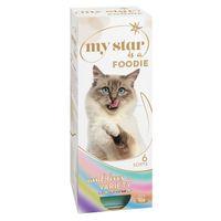 my star is a foodie wet cat food mixed pack 10 x 90g 6 flavours