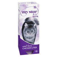 My Star is a Diva Wet Cat Food  Chicken Livers - 10 x 90g