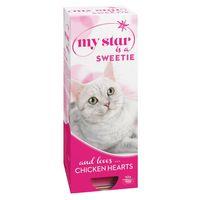 My Star is a Sweetie Wet Cat Food  Chicken Hearts - Saver Pack: 30 x 90g