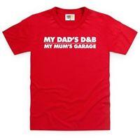 My Dad\'s D&B Kid\'s T Shirt