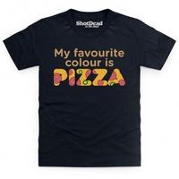 My Favourite Colour Is Pizza Kid\'s T Shirt