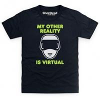 my other reality is virtual kids t shirt