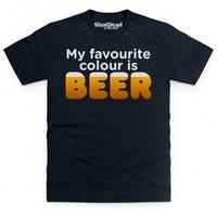 my favourite colour is beer t shirt