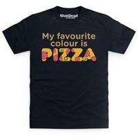 My Favourite Colour Is Pizza T Shirt