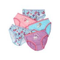 My Little Pony girls multicoloured character pink elasticated trim briefs five pack - Multicolour