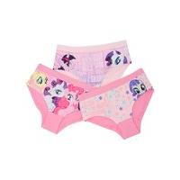 My Little Pony girls pink Twilight Sparkle Pinkie Pie character print hipster briefs - 3 pack - Multicolour