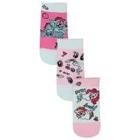 My Little Pony cotton blend character print trainer socks - 3 pack - Multicolour