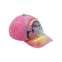 My Little Pony pink Twilight Sparkle Rainbow Dash Rarity character print baseball style cap - Multicolour