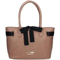 mytwin vs7771 shopping bag womens shopper bag in pink