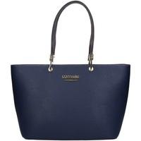 mytwin vs7752 shopping bag womens shopper bag in blue