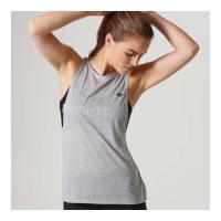 myprotein womens core drop armhole vest grey marl xs